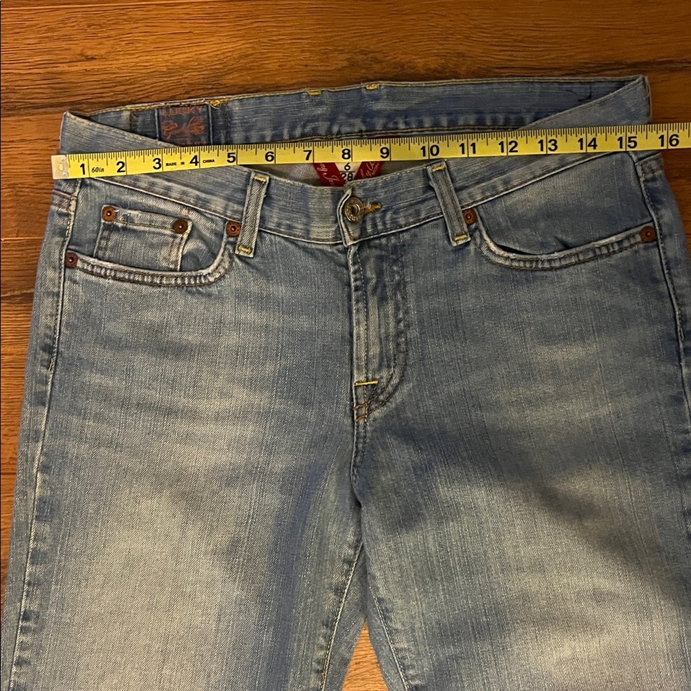 Lucky brand jeans, light blue denim - Picture 7 of 7